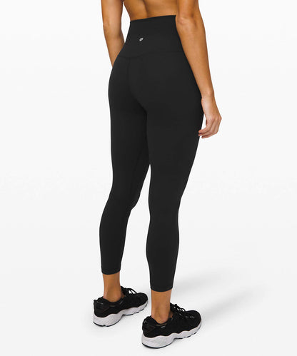 Lululemon Align II Stretchy Yoga Pants - High-Waisted Design, 25 Inch Inseam, Black, Size 6